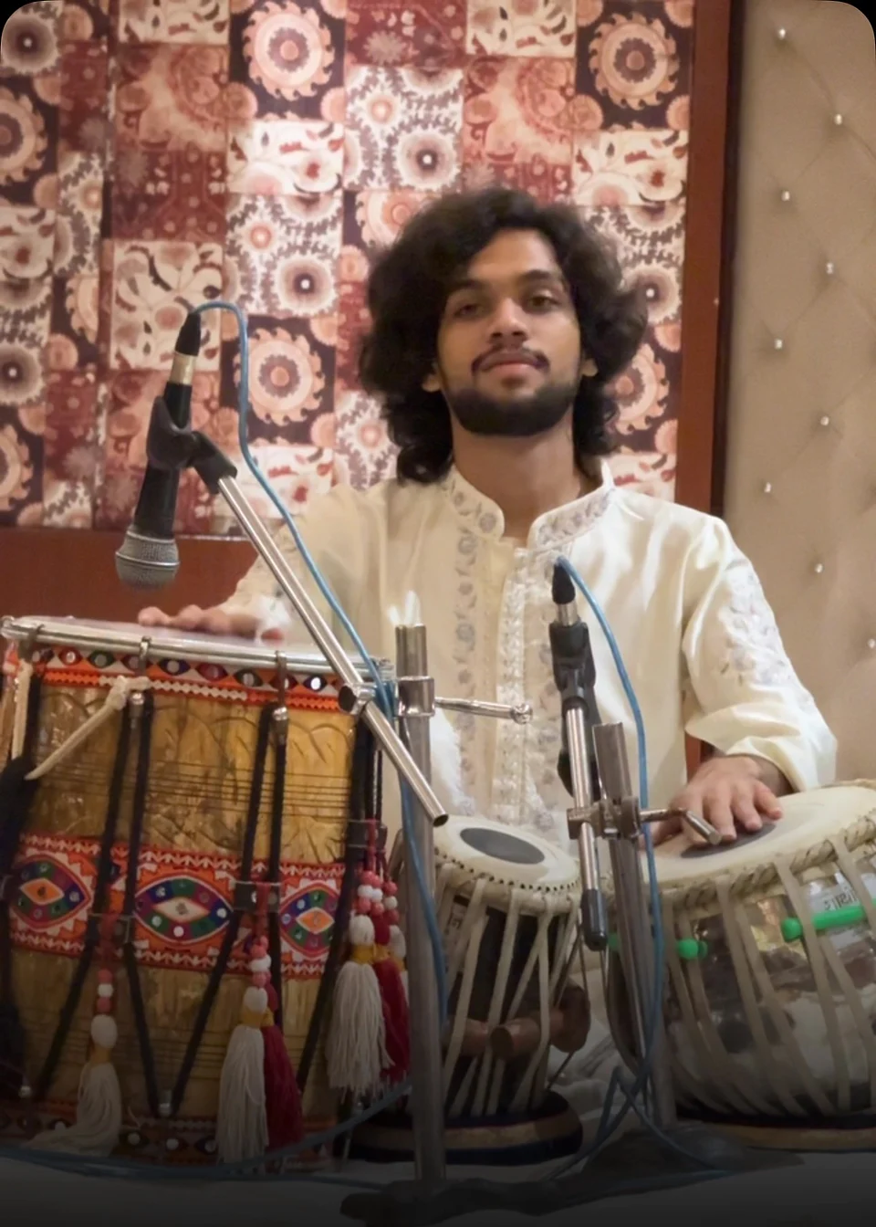 Devang Gohel performing